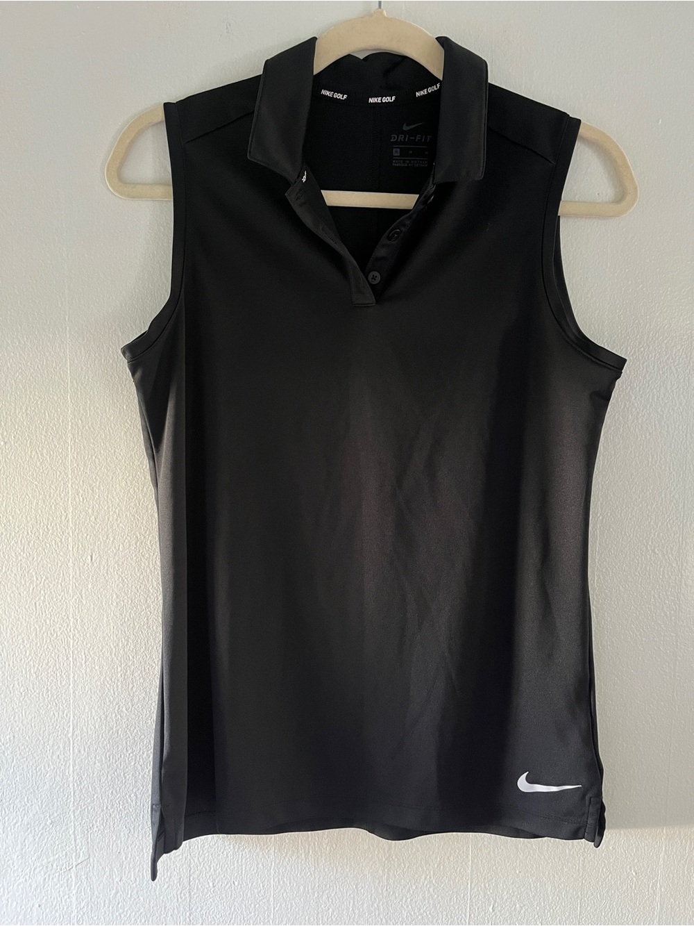 Nike Black Dri-FIT Golf Polo Shirt